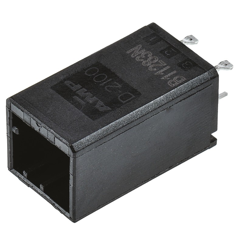 10 pcs - 1318123-2 TE Connectivity Dynamic 2000 Series Straight Through Hole PCB Header, 3 Contact(s), 2.5mm Pitch, 1 Row(s), Sh