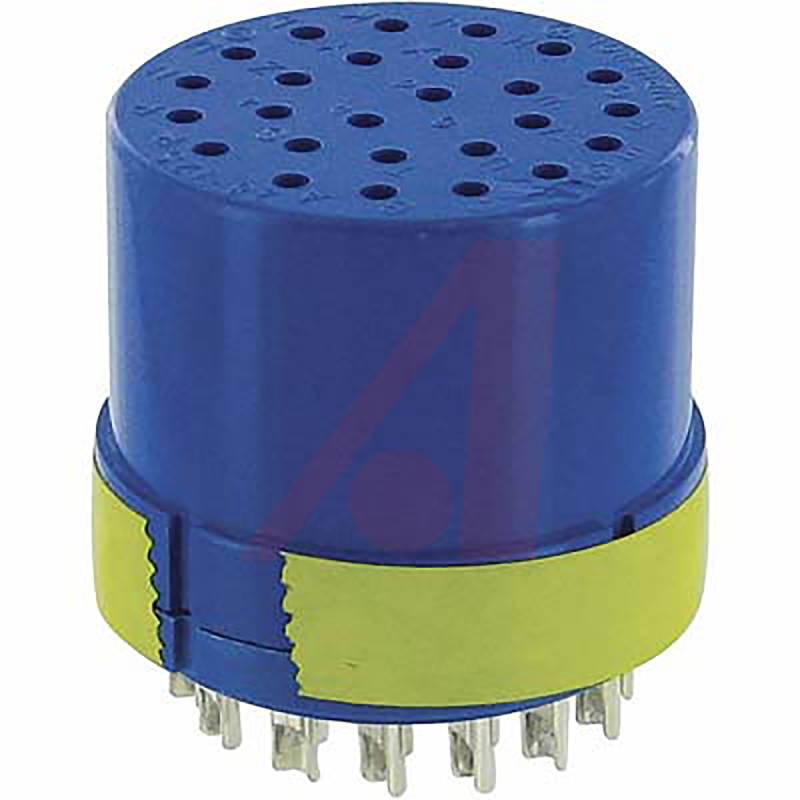 1 pcs - Female Connector Insert size 28 26 Way for use with 97 Series Standard Cylindrical Connectors