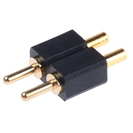 10 pcs - 811-S1-002-10-016101 Preci-Dip Straight Through Hole Spring Loaded Connector, 2 Contact(s), 2.54mm Pitch, 1 Row(s), Shr