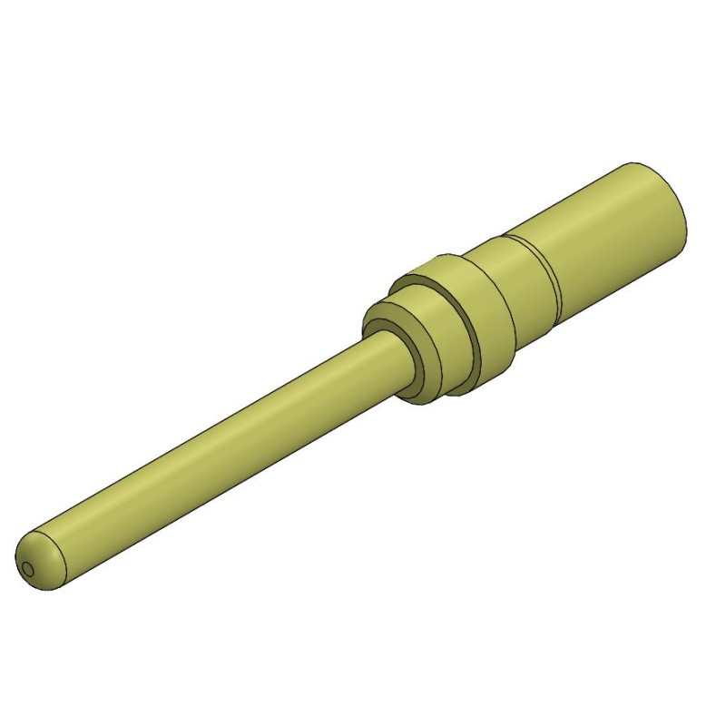 50 pcs - FK20P-02V-6097 / 1731120716 FCT from Molex, 173112 Series, size 1mm Male Crimp D-sub Connector Contact, Gold over Nicke