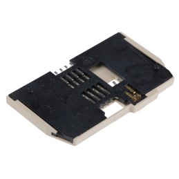 10 pcs - 7312P0225A13LF Amphenol Communications Solutions 8 Way Right Angle Smart Card Memory Card Connector With Solder Termina