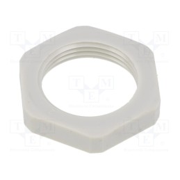 10 pcs : GMN-16 - Nut, Thread: PG, polyamide, PMAFIX MN, -40÷105°C, grey, 30mm, PMAFIX