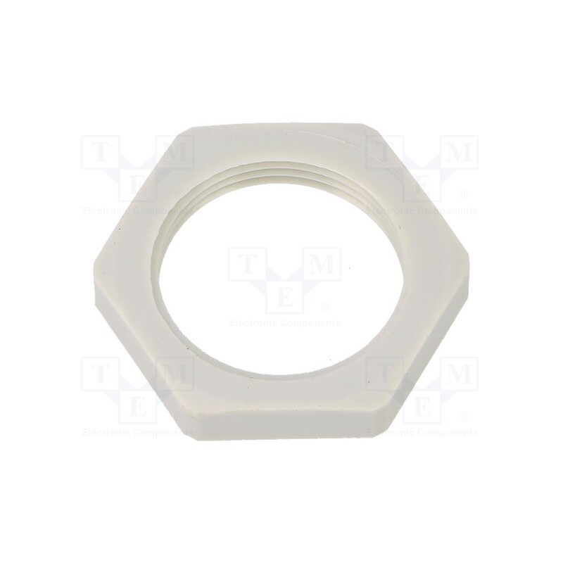 10 pcs : GMN-M25 - Nut, Thread: metric, polyamide, PMAFIX MN, -40÷105°C, grey, 32mm