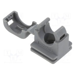 10 pcs : SFH-10-0 - Bracket, polyamide 6, PMACLIP SFH, -40÷105°C, grey, Size: 10