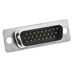 10 pcs - L717HDA26P Amphenol HD 26 Way Through Hole D-sub Connector Plug