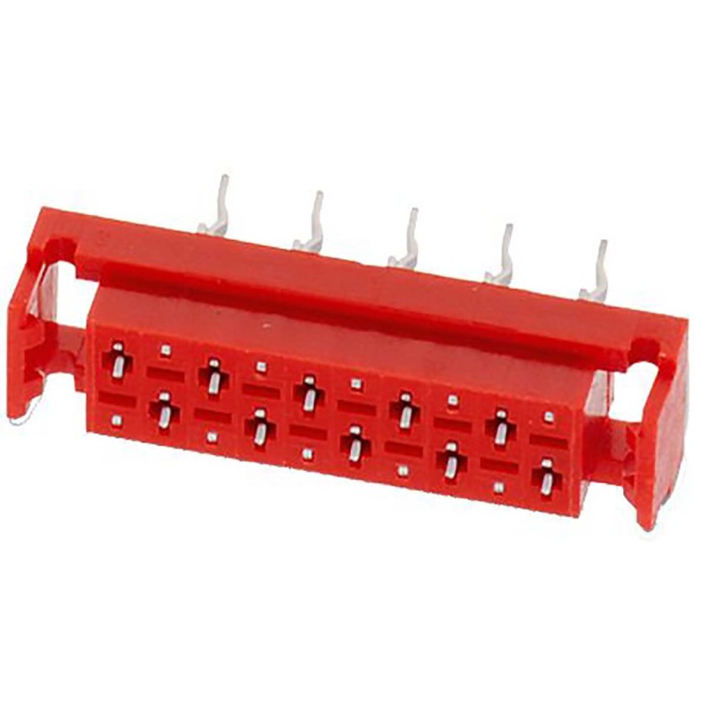 20 pcs - 690367190672 Wurth Elektronik WR-MM Series Straight Through Hole Mount PCB Socket, 6-Contact, 1-Row, 2.54 Pitch, Press-