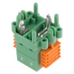 10 pcs - 1864037 Phoenix Contact SDC 2.5/ 2-PV-5.0-ZB Series PCB Terminal Block, 2-Contact, 5mm Pitch, Through Hole Mount, 1-Row