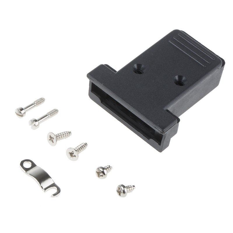 10 pcs - RS PRO PET D Sub Backshell, 15 Way