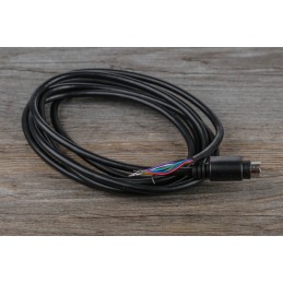 1 pcs - RS PRO Male 8 Pin mini-DIN to Unterminated Black DIN Cable 2m