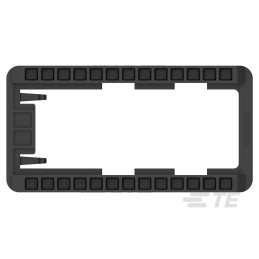 10 pcs - 2203876-3 TE Connectivity, AMPSEAL 16 Mounting Clip for use with AMPSEAL 16 Series connector