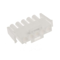 20 pcs - 350809-1 TE Connectivity, Universal MATE-N-LOK Male Connector Housing, 6.35mm Pitch, 5 Way, 1 Row