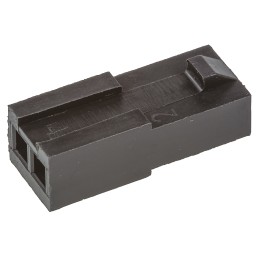 50 pcs - 1445049-2 TE Connectivity, Micro MATE-N-LOK Male Connector Housing, 3mm Pitch, 2 Way, 1 Row