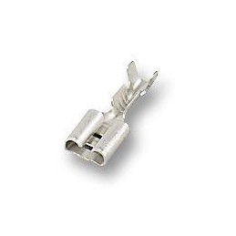 150 pcs - STO-1.0T-187N-8 JST STO Insulated Female Spade Connector, Receptacle, 4.8 x 0.8mm Tab Size, 0.5mm² to 1mm²
