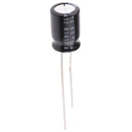 50 pcs - UVR1C471MPD Nichicon 470μF Aluminium Electrolytic Capacitor 16V dc, Radial, Through Hole - UVR1C471MPD