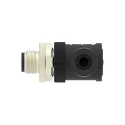 1 pcs - TE Connectivity Circular Connector, 5 Contacts, Cable Mount, M12 Connector, Plug, Male, IP67, T411 Series