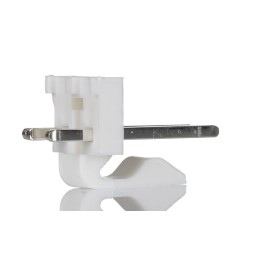 50 pcs - 26-60-4020 Molex 41791 Series Straight Through Hole Pin Header, 2 Contact(s), 3.96mm Pitch, 1 Row(s), Unshrouded