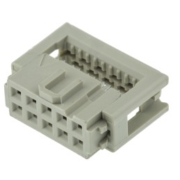 10 pcs - 9185107803 HARTING 10-Way IDC Connector Socket for Cable Mount, 2-Row