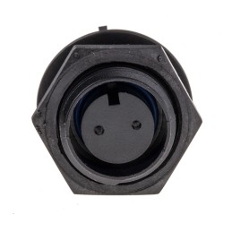 1 pcs - Bulgin Circular Connector, 2 Contacts, Rear Mount, Miniature Connector, Socket, Female, IP68, Buccaneer 400 Series