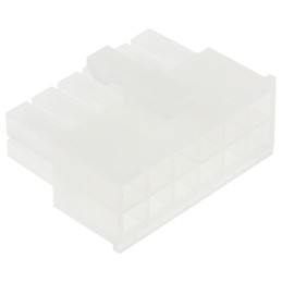 20 pcs - 39-01-2120 Molex, Mini-Fit Jr Female Connector Housing, 4.2mm Pitch, 12 Way, 2 Row