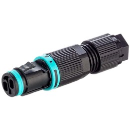 1 pcs - RS PRO Tee Socket, 2-Pole, Female, 1-Way, Cable Mount, 10A, IP68