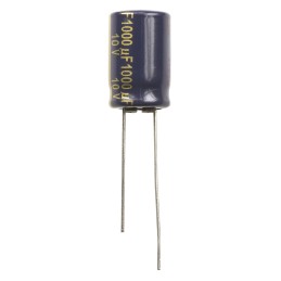 20 pcs - EEUFC1A102 Panasonic 1000μF Aluminium Electrolytic Capacitor 10V dc, Radial, Through Hole - EEUFC1A102
