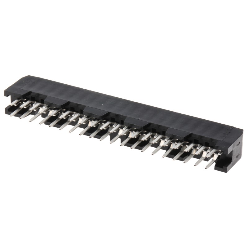 10 pcs - HIF3FB-40DA-2.54DSA(71) Hirose HIF3FB Series Straight Through Hole Mount PCB Socket, 40-Contact, 2-Row, 2.54mm Pitch, S