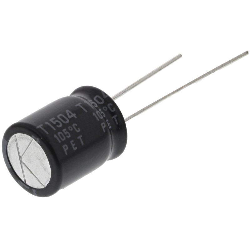 50 pcs - 50PX220MEFC10X12.5 Rubycon 220μF Aluminium Electrolytic Capacitor 50V dc, Radial, Through Hole - 50PX220MEFC10X12.5