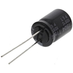 50 pcs - 50PX220MEFC10X12.5 Rubycon 220μF Aluminium Electrolytic Capacitor 50V dc, Radial, Through Hole - 50PX220MEFC10X12.5