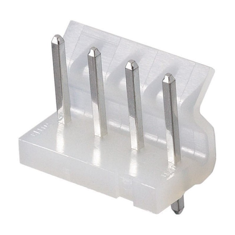 50 pcs - 5281-05A Molex SPOX Series Straight Through Hole Pin Header, 5 Contact(s), 5.08mm Pitch, 1 Row(s), Unshrouded