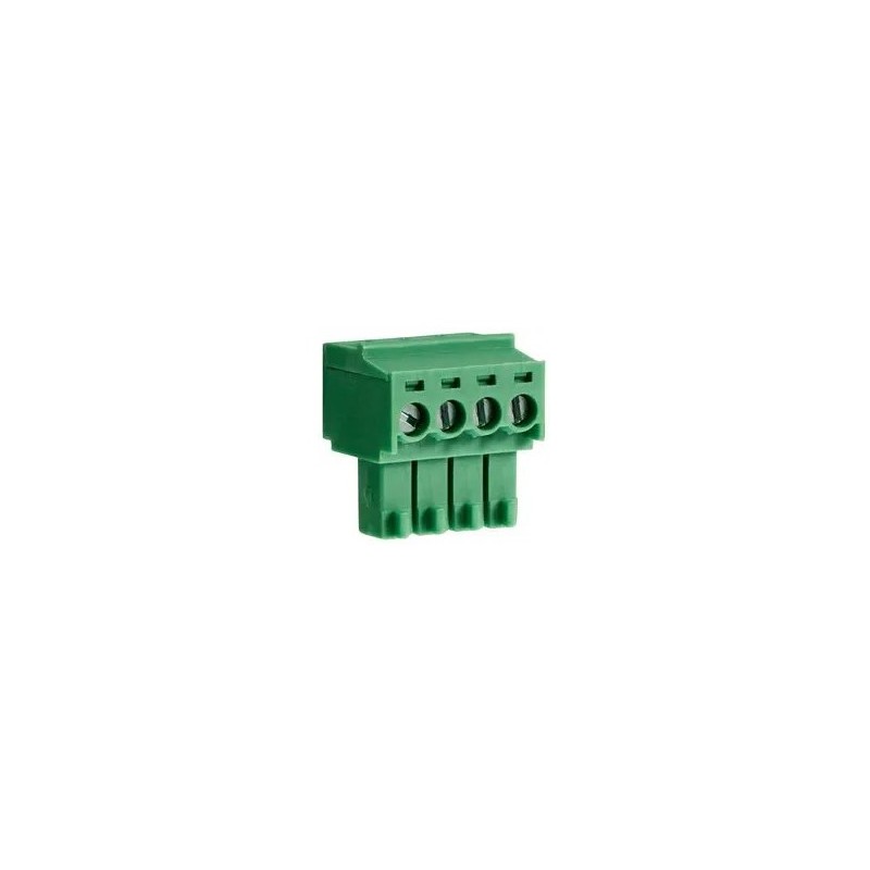 10 pcs - RS PRO 3.5mm Pitch 4 Way Pluggable Terminal Block, Plug, Through Hole, Screw Termination
