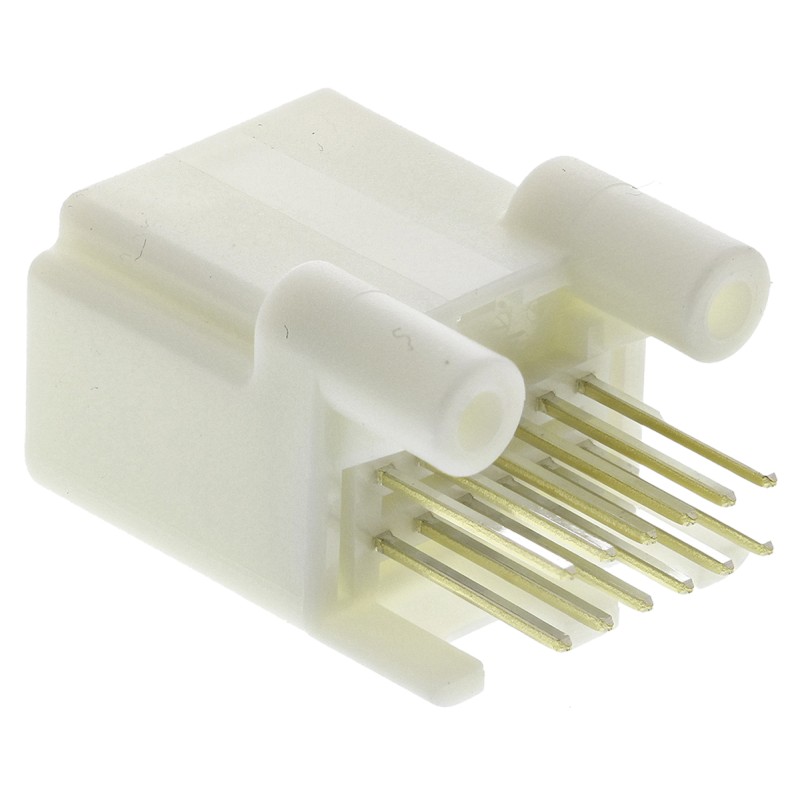 10 pcs - 1473898-1 TE Connectivity MULTILOCK 025 Series Straight Through Hole Mount PCB Socket, 12-Contact, 2-Row, 2.2mm Pitch, 
