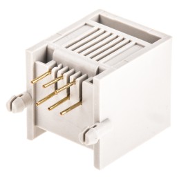 10 pcs - RS PRO Female RJ11 Connector, PCB Mount