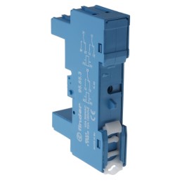 1 pcs - Finder 95 8 Pin 250V ac DIN Rail Relay Socket for use with Various Series