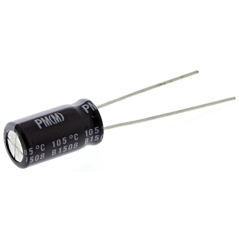 20 pcs - UPM1E221MPD Nichicon 220μF Aluminium Electrolytic Capacitor 25V dc, Radial, Through Hole - UPM1E221MPD