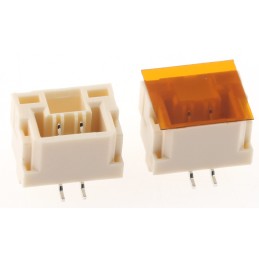 20 pcs - BM02B-GHS-TBT(LF)(SN) JST GH Series Straight Surface Mount PCB Header, 2 Contact(s), 1.25mm Pitch, Shrouded