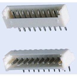 20 pcs - 53048-0910 Molex PicoBlade Series Right Angle Through Hole PCB Header, 9 Contact(s), 1.25mm Pitch, 1 Row(s), Shrouded