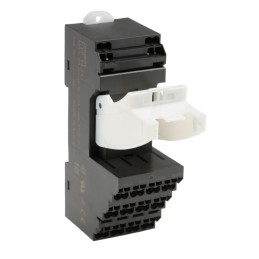 1 pcs - Omron 14 Pin 250V ac DIN Rail Relay Socket, for use with MY Series General Purpose Relay