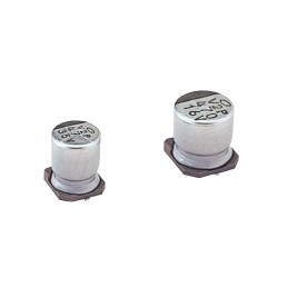 50 pcs - UUX1E221MNL6GS Nichicon 220μF Aluminium Electrolytic Capacitor 25V dc, Surface Mount - UUX1E221MNL6GS
