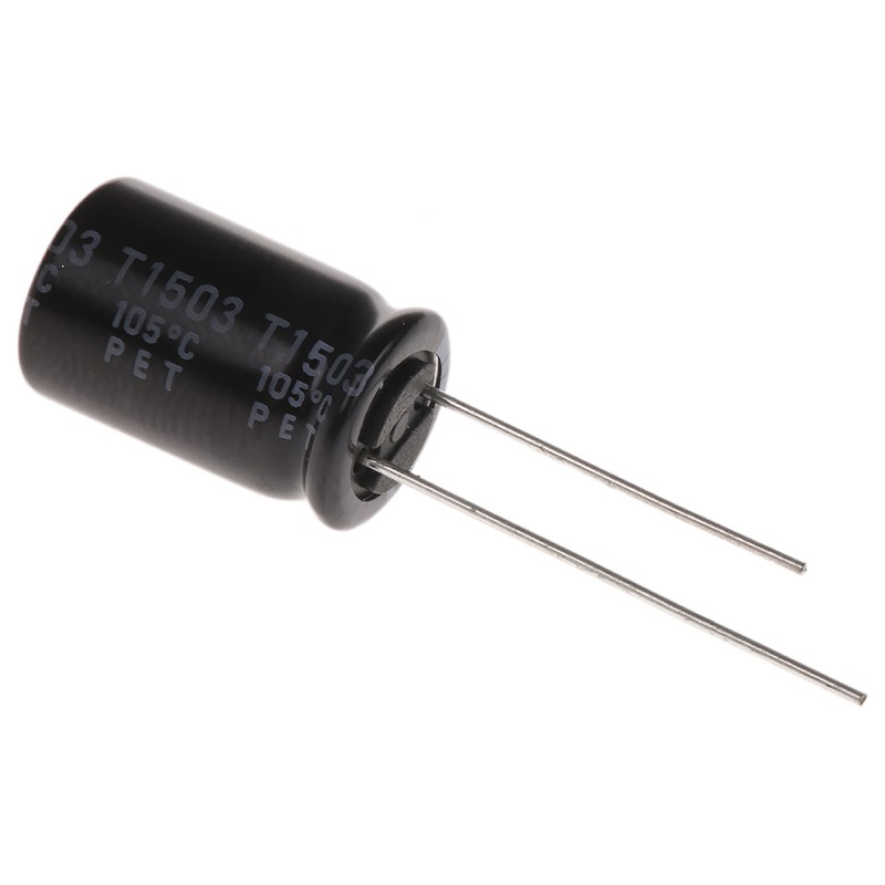 20 pcs - 50ZL220MEFC10X16 Rubycon 220μF Aluminium Electrolytic Capacitor 50V dc, Radial, Through Hole - 50ZL220MEFC10X16