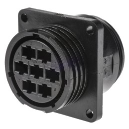 1 pcs - TE Connectivity Circular Connector, 7 Contacts, Panel Mount, Socket, Female, CPC Series 3 Series