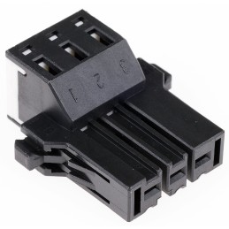 10 pcs - 03JFAT-SBYGF-I JST, J300 Female Connector Housing, 5.08mm Pitch, 3 Way, 1 Row