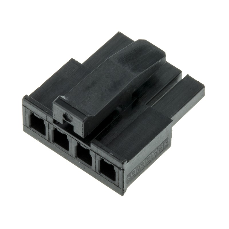 50 pcs - 1445022-4 TE Connectivity, Micro MATE-N-LOK Female Connector Housing, 3mm Pitch, 4 Way, 1 Row