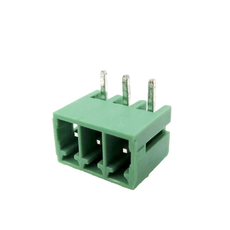 10 pcs - RS PRO 3.5mm Pitch 3 Way Pluggable Terminal Block, Header, Through Hole