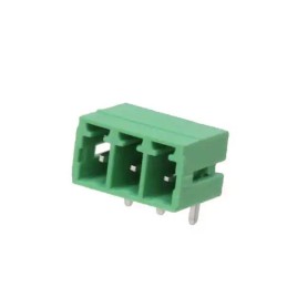 10 pcs - RS PRO 3.81mm Pitch 3 Way Pluggable Terminal Block, Header, Through Hole