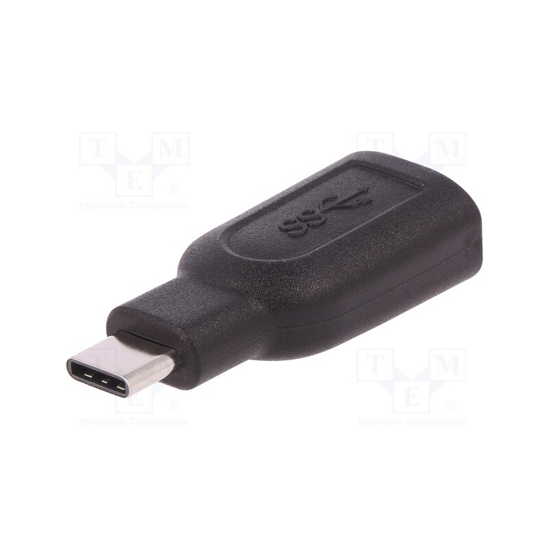 10 pcs : 50505 - Adapter, USB 3.0, USB A socket,USB C plug