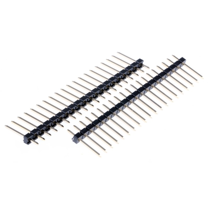 20 pcs - AW 108/20-T ASSMANN WSW AW Series Straight Through Hole Pin Header, 20 Contact(s), 2.54mm Pitch, 1 Row(s), Unshrouded