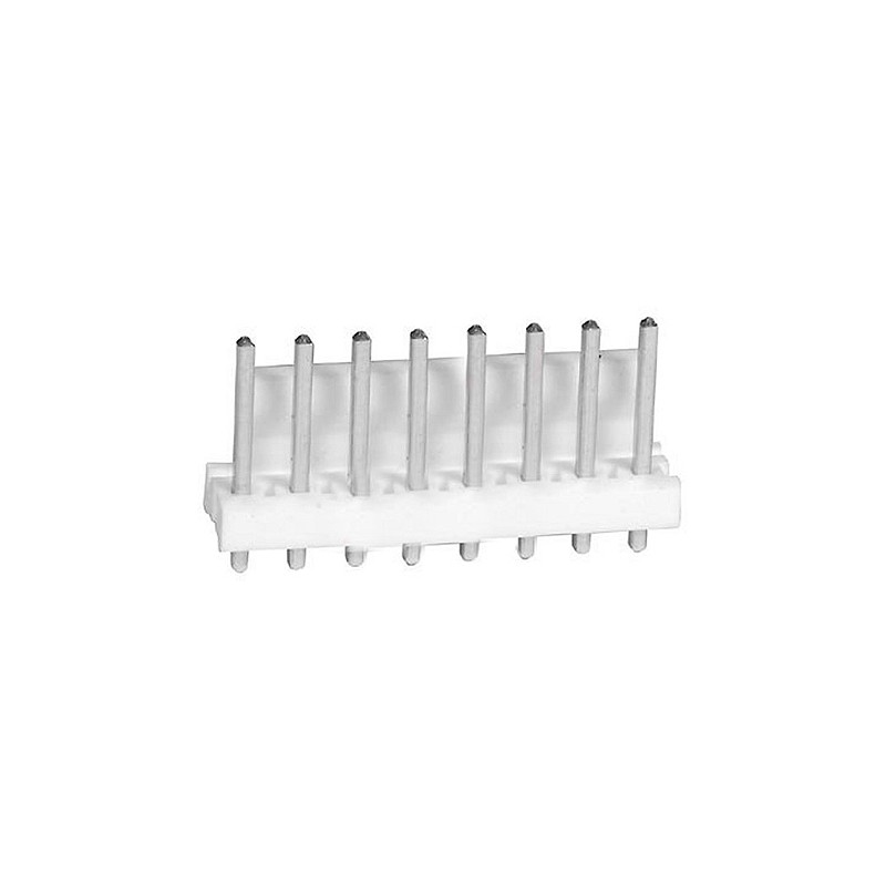 20 pcs - 640445-8 TE Connectivity MTA-156 Series Straight Through Hole Pin Header, 8 Contact(s), 3.96mm Pitch, 1 Row(s), Unshrou