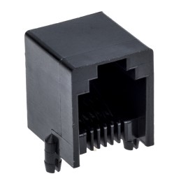 10 pcs - 615006138421 Wurth Elektronik WR-MJ Series Female RJ11 Connector, Through Hole, UTP Shield