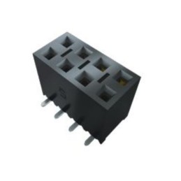 1 pcs - Samtec SSM Series PCB Socket, 10-Contact, 2-Row, 2.54mm Pitch