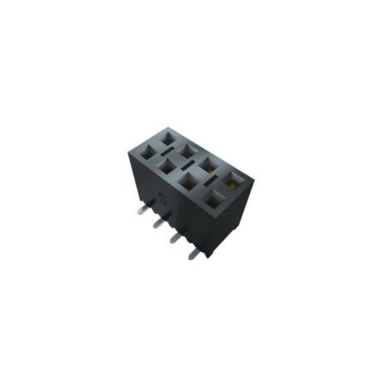 1 pcs - Samtec SSM Series PCB Socket, 10-Contact, 2-Row, 2.54mm Pitch